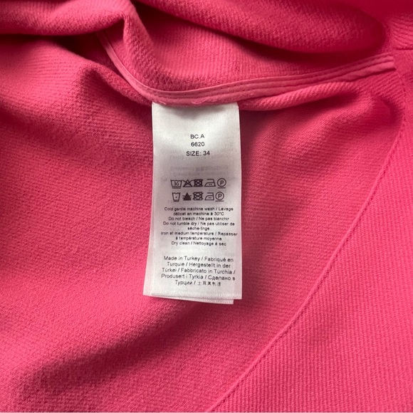 Ganni Stretch suiting v-neck mini dress - Picture 12 of 13